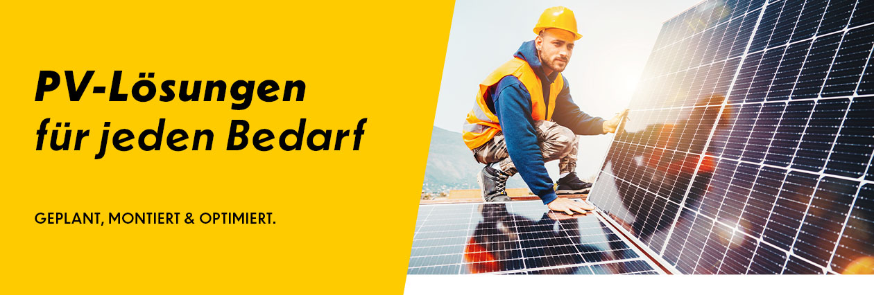 Ihr Experte für individuelle Photovoltaik-Anlagen