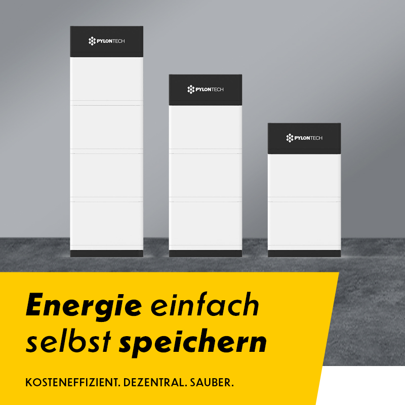 Niedervolt Stromspeicher für Photovoltaikanlagen