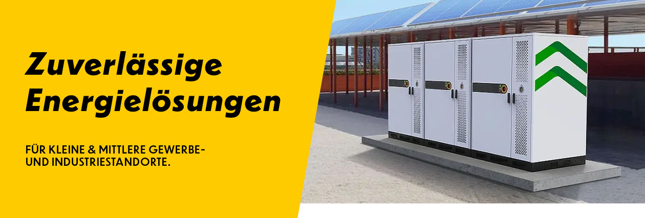 Speichersysteme für Gewerbe & Industrie