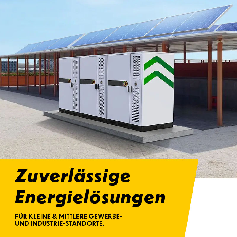 Speichersysteme für Gewerbe & Industrie